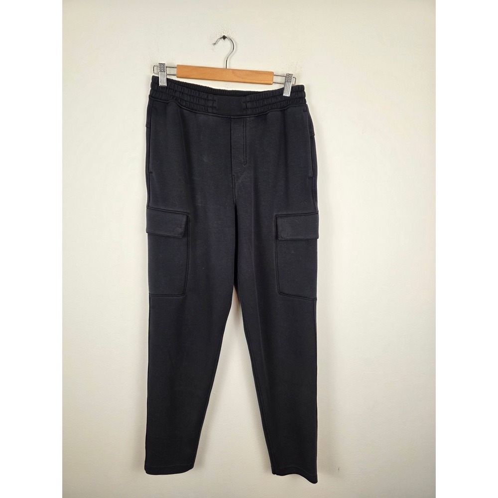 Lululemon Mens Black Cargo Jogger Pants Tapered‎ Techwear LM5B47S Size Small
